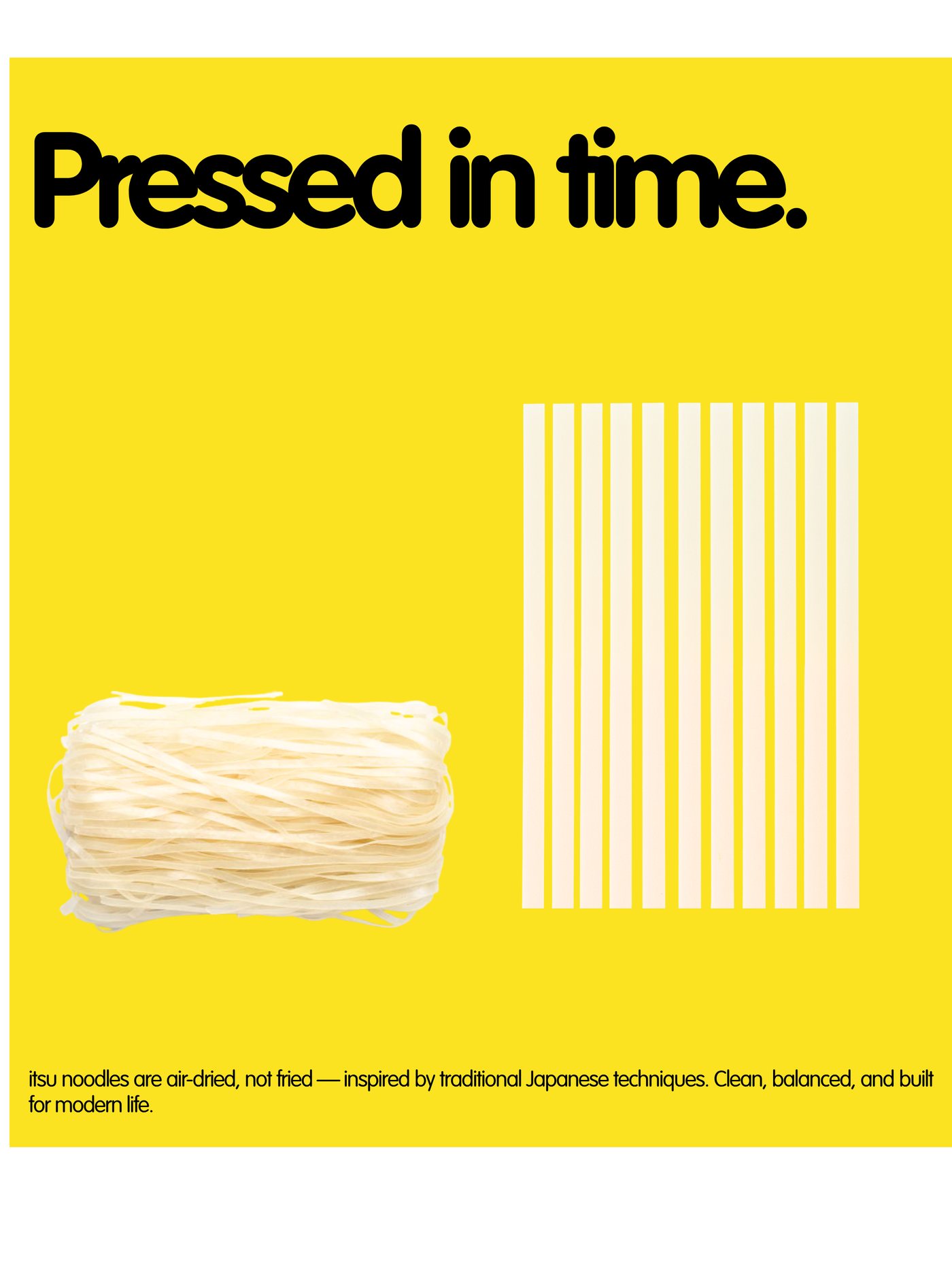 Pressed in time.