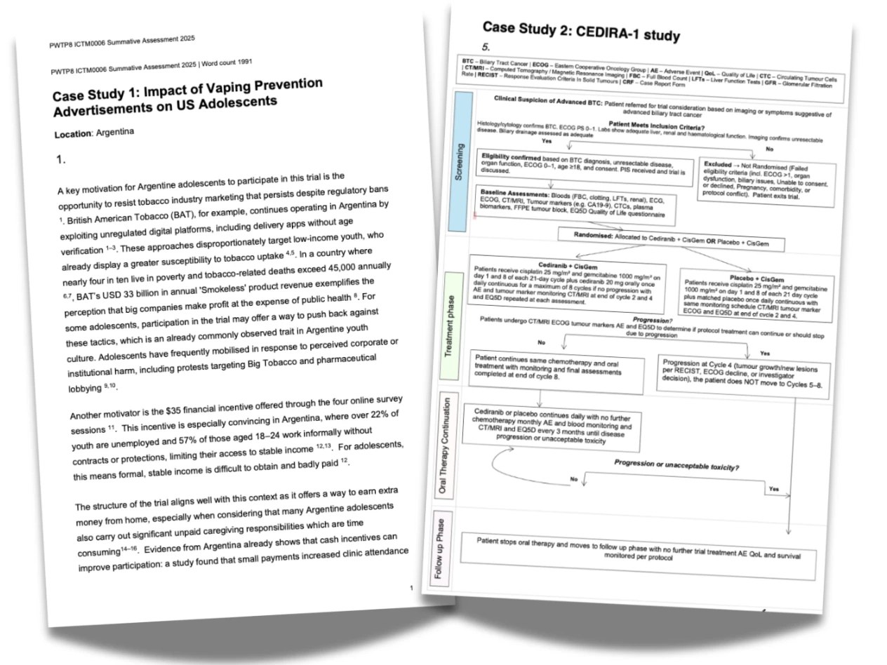 Submission pages